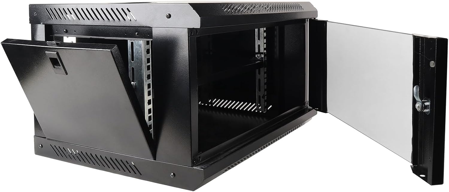 6U 壁掛式網路伺服器櫃